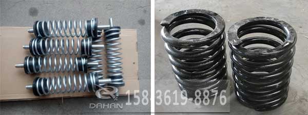 鋼絲壓彈簧：是由鋼絲制成形狀有：圓柱形于圓錐形兩種。