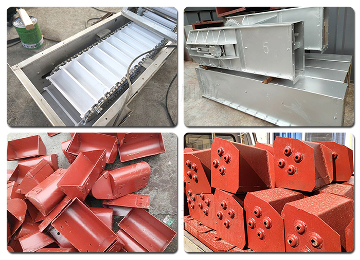 TD型斗式提升機料斗，機殼展示圖